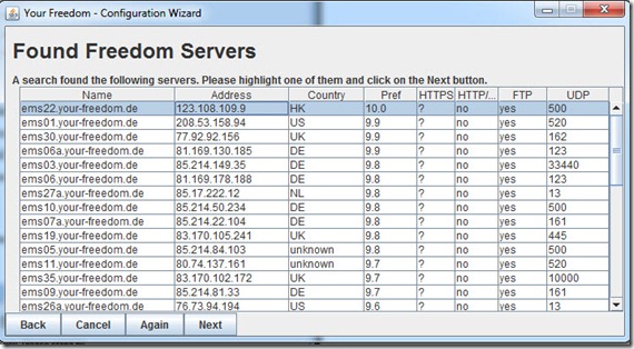 Your-freedom-Servers